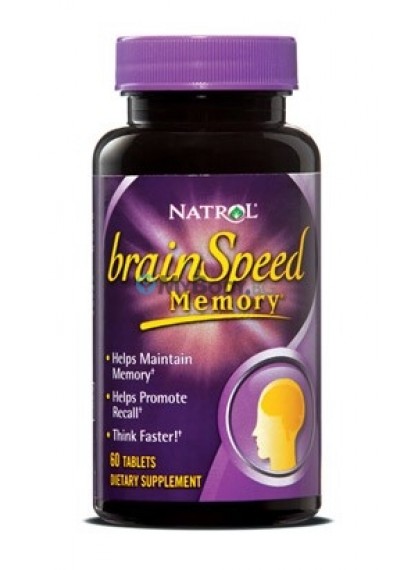Natrol brainspeed memory хранителна добавка за подобрена памет